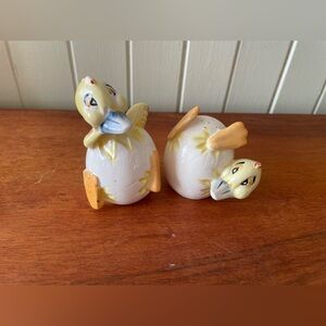 Vintage set of salt and pepper shakers - Ducks